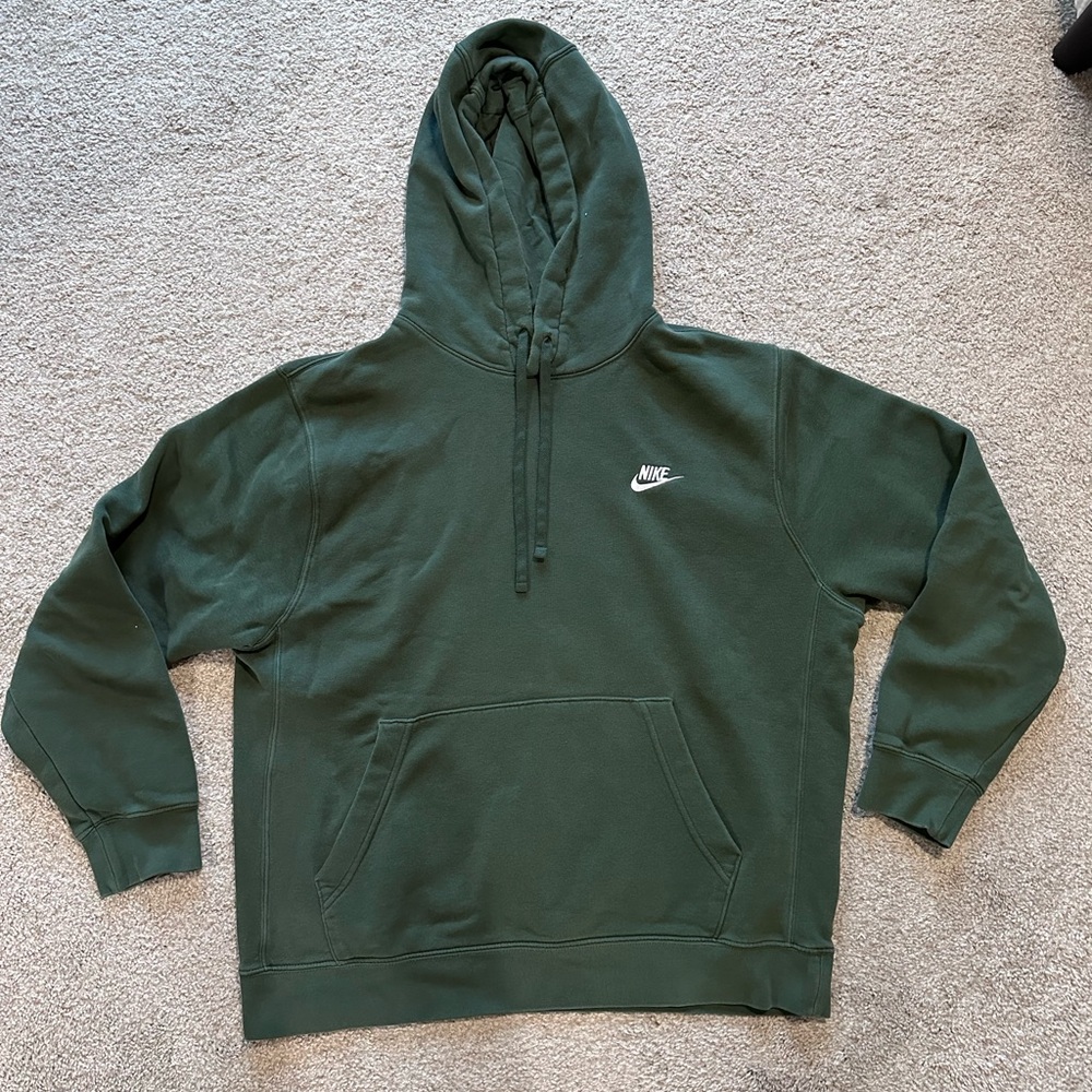 Nike Sportswear Club Fleece - Hunter Green - Large